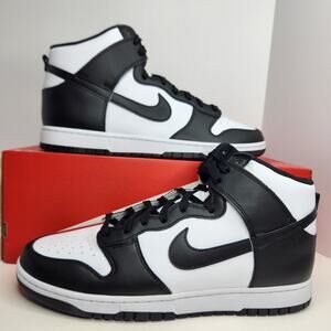 Nike Dunk High Retro Panda Black/White Size 14 Men